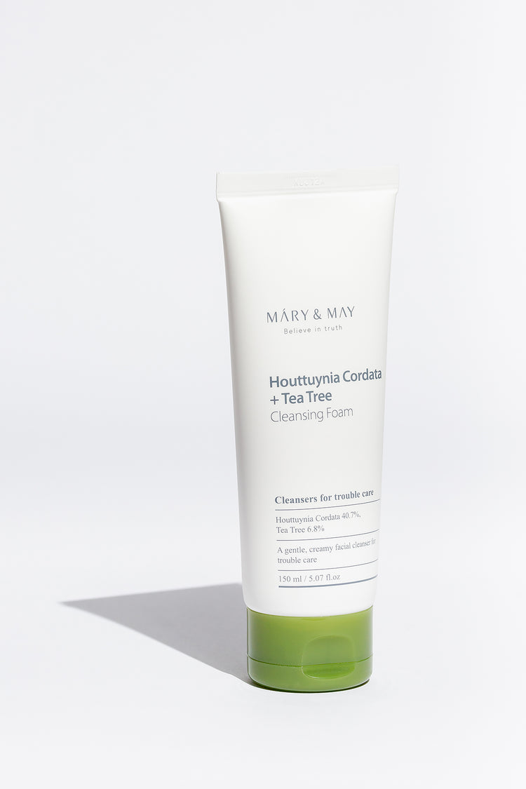 Mary & May Houttuynia Cordata + Tea Tree Cleansing Foam