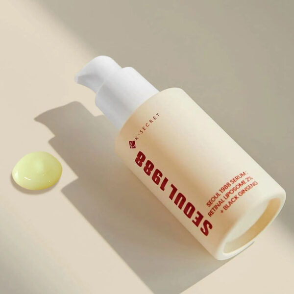 SEOUL 1988 Serum – Retinal Liposome 2% + Black Ginseng – 30ml