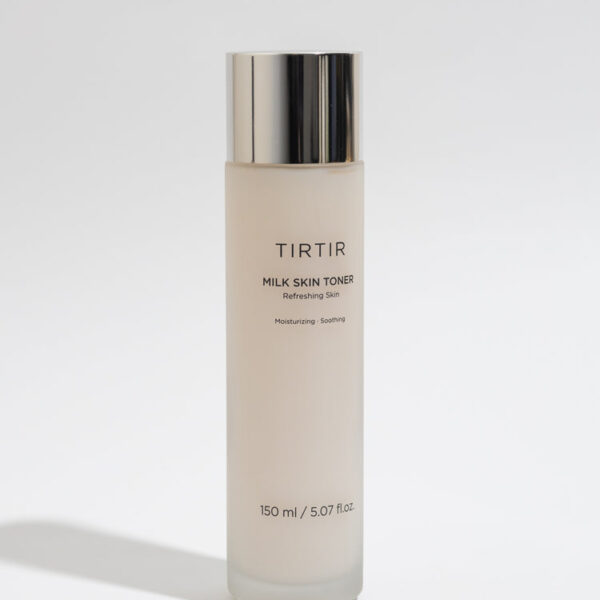 TirTir toner, Milk Skin Toner, Korean skincare, hydrating toner, brightening toner, nourishing toner, soft skin toner, gentle toner, daily toner, skin hydration, plumping toner, radiant skin toner, sensitive skin toner