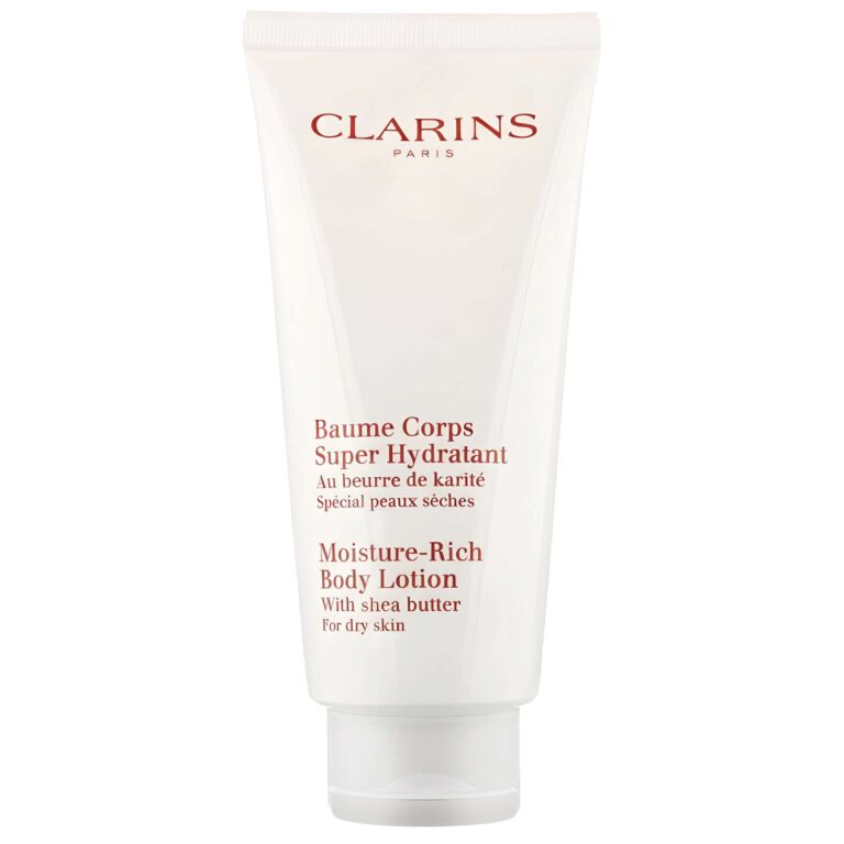 Clarins Moisture-Rich Body Lotion with Shea Butter for Dry Skin 200ml