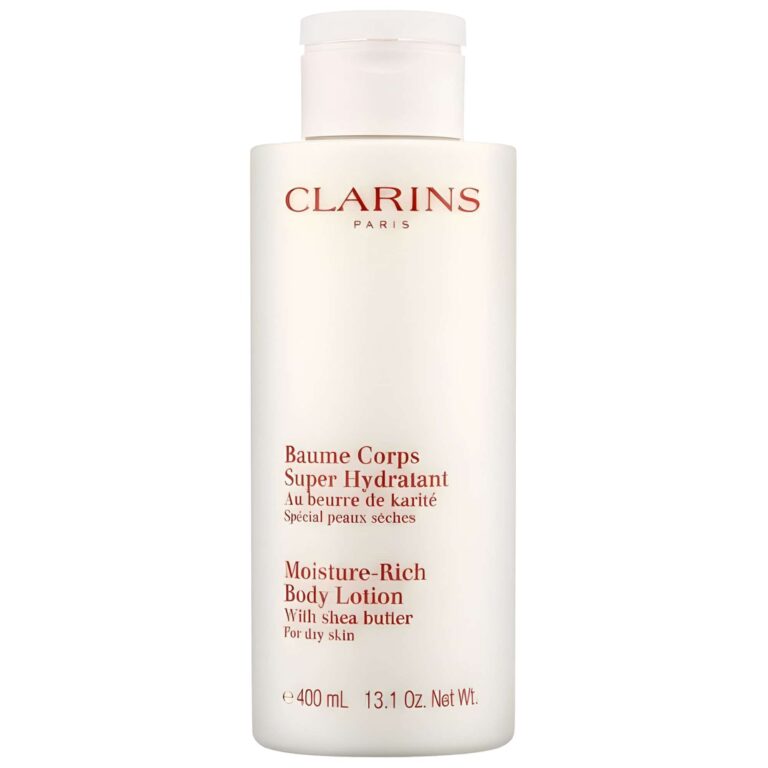 Clarins Moisture-Rich Body Lotion with Shea Butter for Dry Skin 400ml 