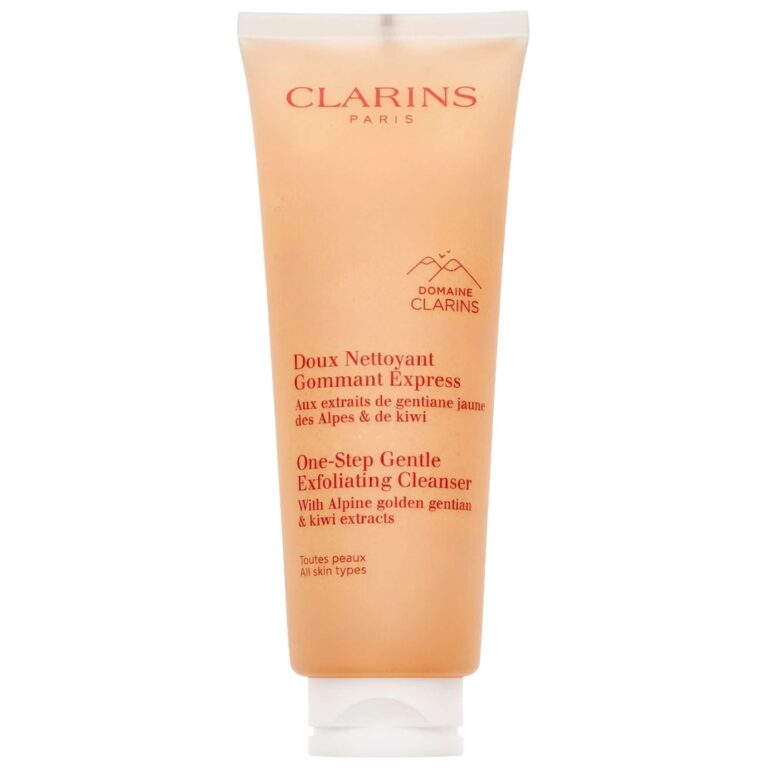 Clarins One-Step Gentle Exfoliating Cleanser 125ml, exfoliating daily cleanser, gentle cleanser Clarins