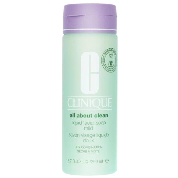 Clinique All About Clean Liquid Facial Soap Mild for Dry / Combination Skin 200ml
