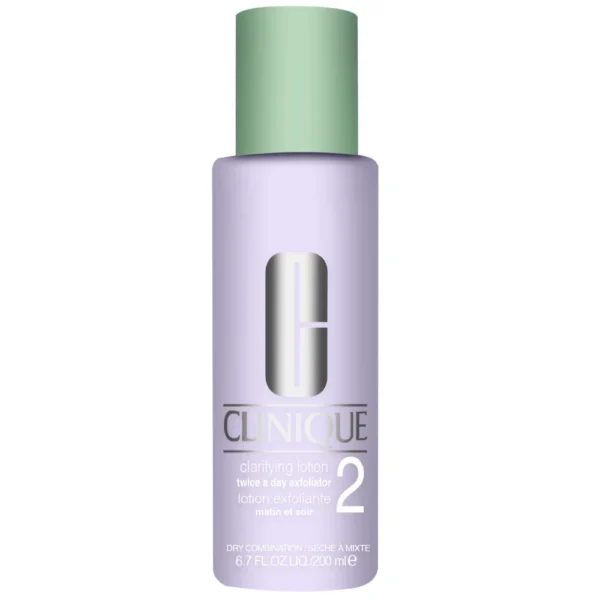Clinique Clarifying Lotion Twice A Day Exfoliator 2 for Dry and Combination Skin 200ml
